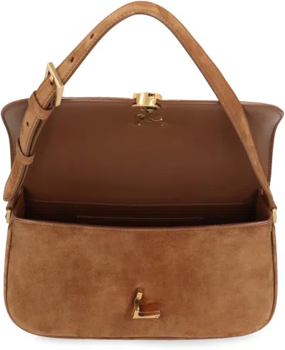 Saint Laurent Bag Solferino Medium In Brown