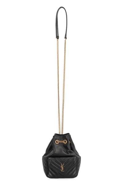 Saint Laurent Dwarf Shoulder Bag In Black
