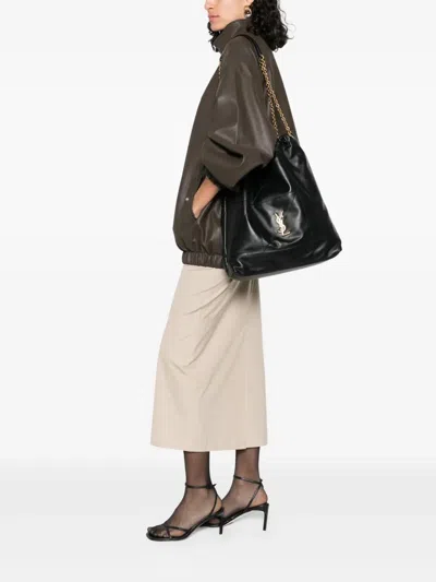Saint Laurent Pochon Jamie Large In Black