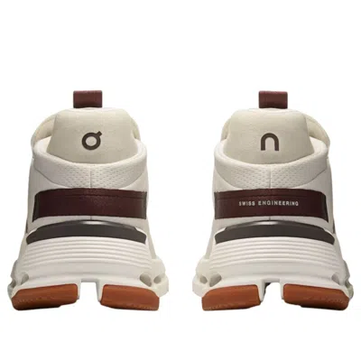 On (wmns)  Running Cloudnova 2 'ice Mulberry' In White