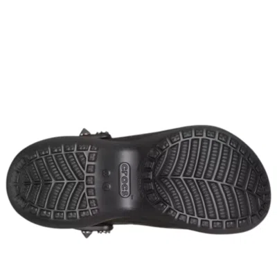 Crocs Mule Donna W Bae Studded Clog Black In Black