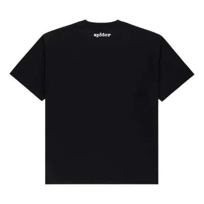 Sp5der Diffused Collegiate T-shirt 'black'