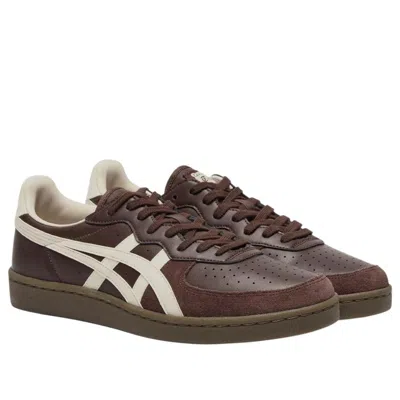 Onitsuka Tiger Gsm 'dark Brown Cream' In Multi