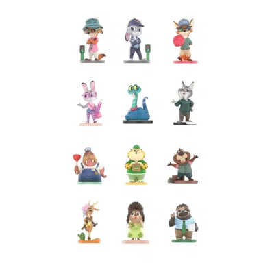 Pop Mart Disney Zootopia Next Adventure Figures Sealed Case (2 Blind Boxes) In Multi