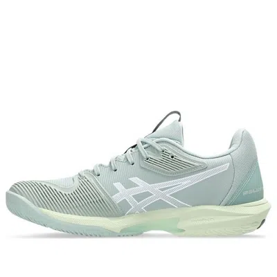 Asics (wmns)  Solution Speed Ff 3 'lichen Rock White' In Green
