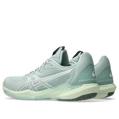 Asics (wmns)  Solution Speed Ff 3 'lichen Rock White' In Green