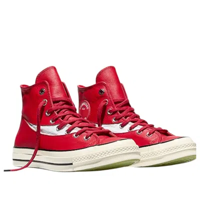 Converse Coca-cola Chuck 70 Leather Sneakers Racing In Red