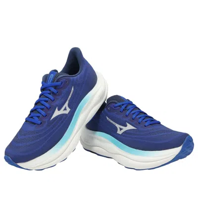 Mizuno Mens  Wave Sky 9 In Blue