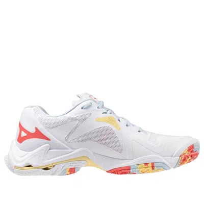 Mizuno (wmns)  Wave Lightning Z8 'white Calypso Coral' In Multi