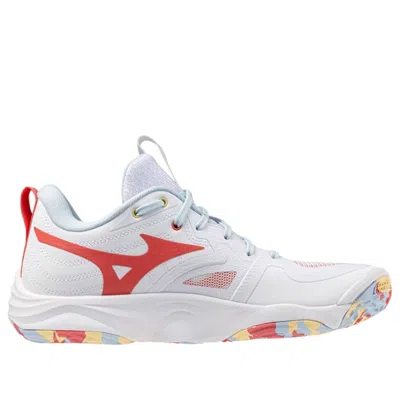 Mizuno (wmns)  Wave Momentum Elite 'white Calypso Coral' In Multi