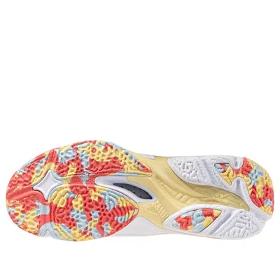 Mizuno (wmns)  Wave Lightning Z8 'white Calypso Coral' In Multi