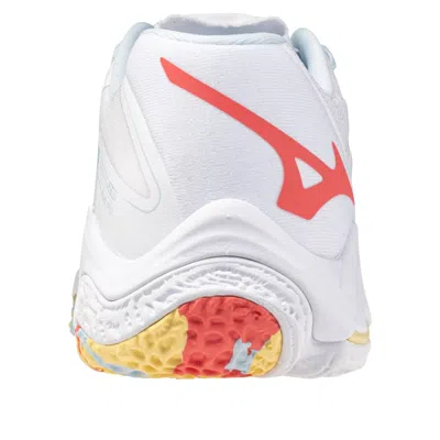 Mizuno (wmns)  Wave Lightning Z8 'white Calypso Coral' In Multi