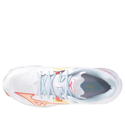 Mizuno (wmns)  Wave Lightning Z8 'white Calypso Coral' In Multi