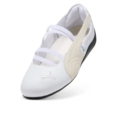 Puma Speedcat Ballet Leather Sneaker In White