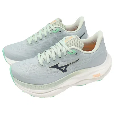 Mizuno (wmns)  Wave Sky 9 Wide 4e 'light Grey' In Multi