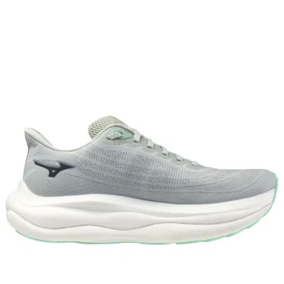 Mizuno (wmns)  Wave Sky 9 Wide 4e 'light Grey' In Multi