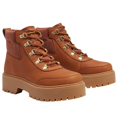 Timberland (wmns)  Stone Street Platform Boot 'rust Nubuck' In Brown