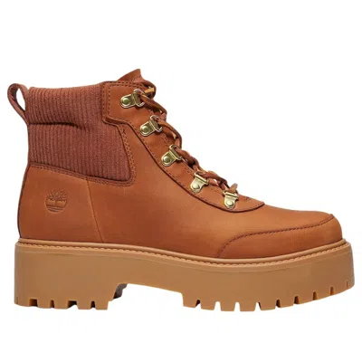 Timberland (wmns)  Stone Street Platform Boot 'rust Nubuck' In Brown
