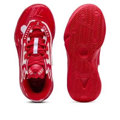 Puma Scoot Zeros Ii Basketball Shoes Unisex In Red