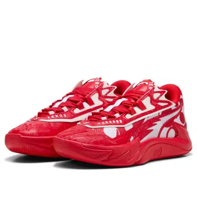 Puma Scoot Zeros Ii Basketball Shoes Unisex In Red