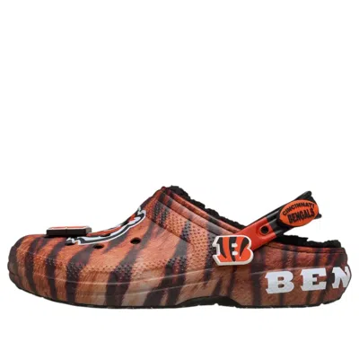 Crocs Nfl Cincinnati Bengals Classic Lined Clog In Multi