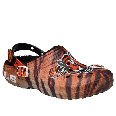Crocs Nfl Cincinnati Bengals Classic Lined Clog In Multi