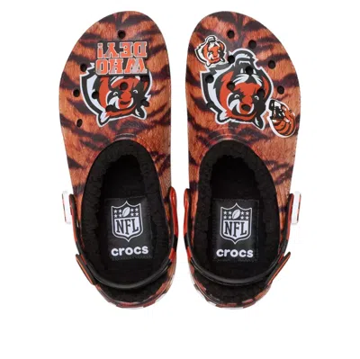 Crocs Nfl Cincinnati Bengals Classic Lined Clog In Multi