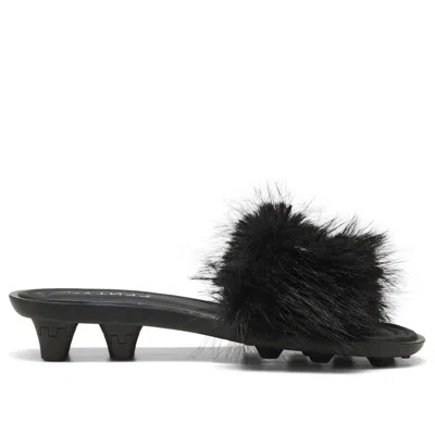 Puma (wmns)  X Fenty Cat Cleat Sandals 'chic Fur Black'