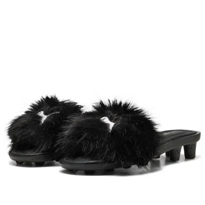 Puma (wmns)  X Fenty Cat Cleat Sandals 'chic Fur Black'