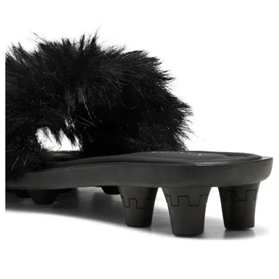 Puma (wmns)  X Fenty Cat Cleat Sandals 'chic Fur Black'