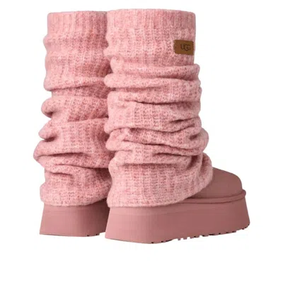 Ugg Classic Mini Dipper Legwarmer Boots In Pink
