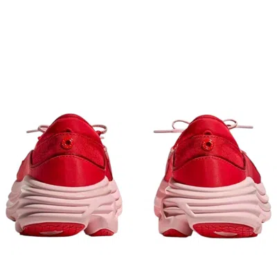 Hoka Bow Panel Sneakers In Red