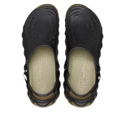 Crocs Perforated-sole Heel-strap Clog Sandals In Multi