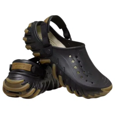 Crocs Perforated-sole Heel-strap Clog Sandals In Multi
