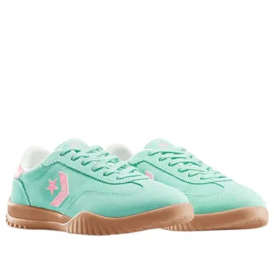 Converse Run Star Trainer Suede Low 'aqua Spark' In Multi