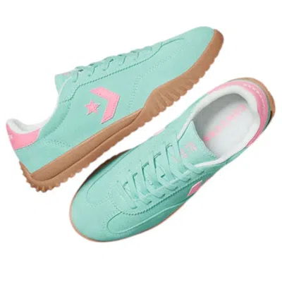 Converse Run Star Trainer Suede Low 'aqua Spark' In Multi