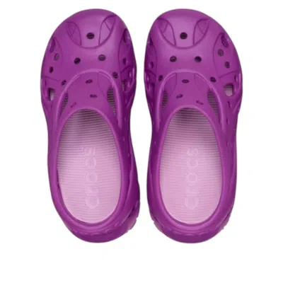 Crocs Caged Clogs In Purple