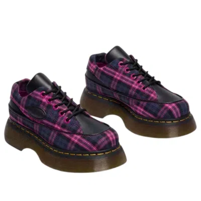 Dr. Martens Buzz 5i Mixed Media Platform Sneaker In Animal Print