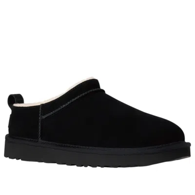 Ugg Classic Micro Suede Sheepskin Boots In Black