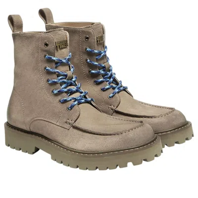 Onitsuka Tiger Moc Boots 'truffle Grey Bronze Green' In Brown