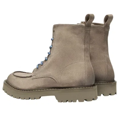 Onitsuka Tiger Moc Boots 'truffle Grey Bronze Green' In Brown