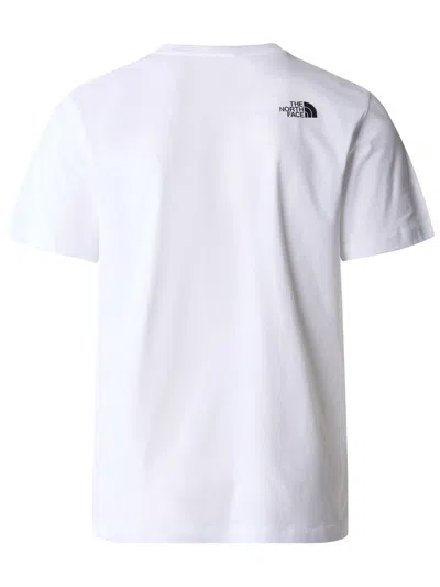 The North Face Men White Cotton Sports T-shirt In White