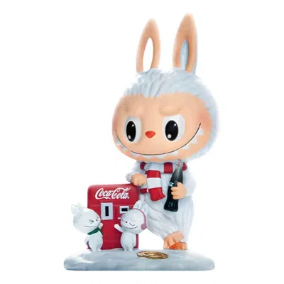 Pop Mart X Coca-cola The Monsters Labubu Figure 'mysterious Snowman' Secret Edition In Multi