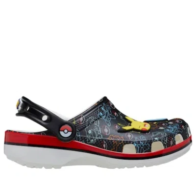 Crocs (td)  Classic Clog 'pokémon Starters' In Black