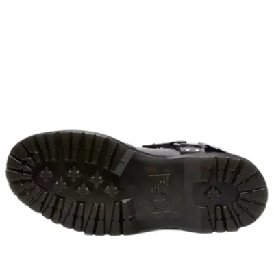 Dr. Martens 2976 Harness Analine Man Ankle Boots Black Size 9 Leather