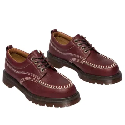 Dr. Martens Lowell Contrast-stitching Leather Loafers In Multi