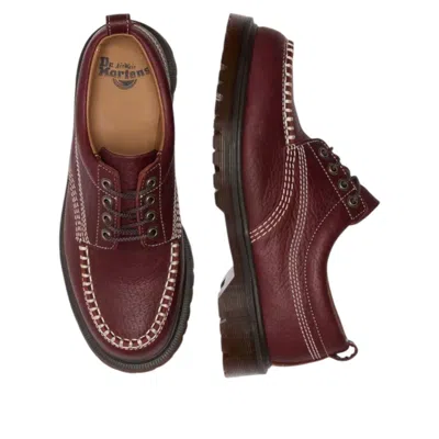 Dr. Martens Lowell Contrast-stitching Leather Loafers In Multi