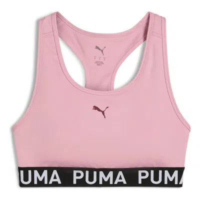 Puma (wmns)  4keeps Ribbed Mid-impact Sports Bra 'pink'