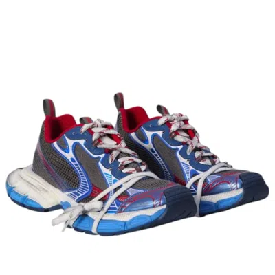 Balenciaga 3xl Worn-out Low-top Sneakers In Multi