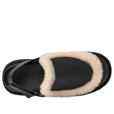 Ugg Women's Esmee Leather Clog In Black In Multi